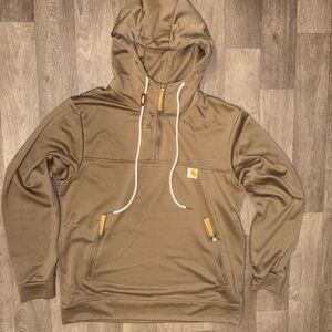 Carharrt Women’s 1/4 Zip Hoodie Pullover